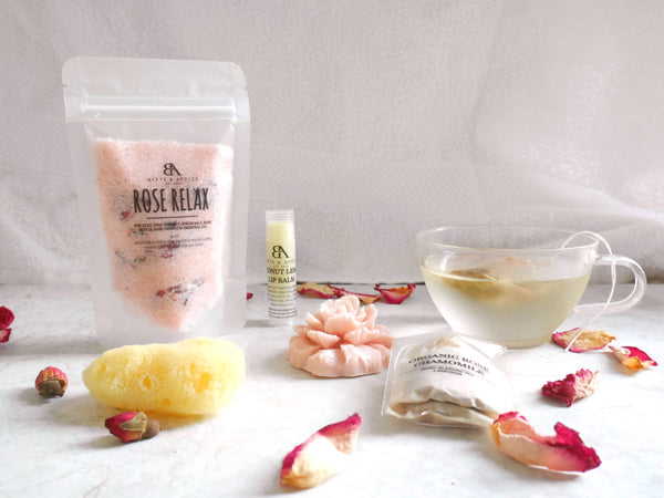 Rose Relax Spa Kit