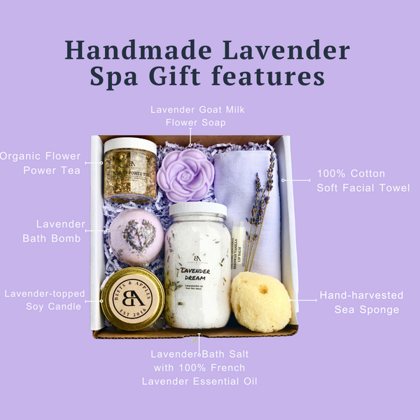 Lavender Blossom Spa Set