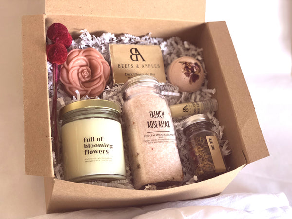 Bloom & Glow - Rose Spa Set