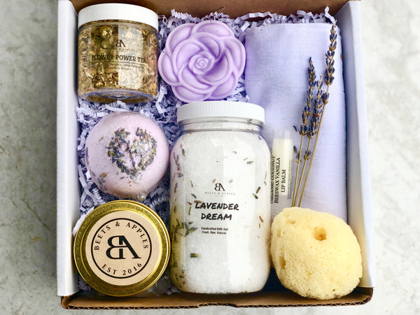 Lavender Blossom Spa Set