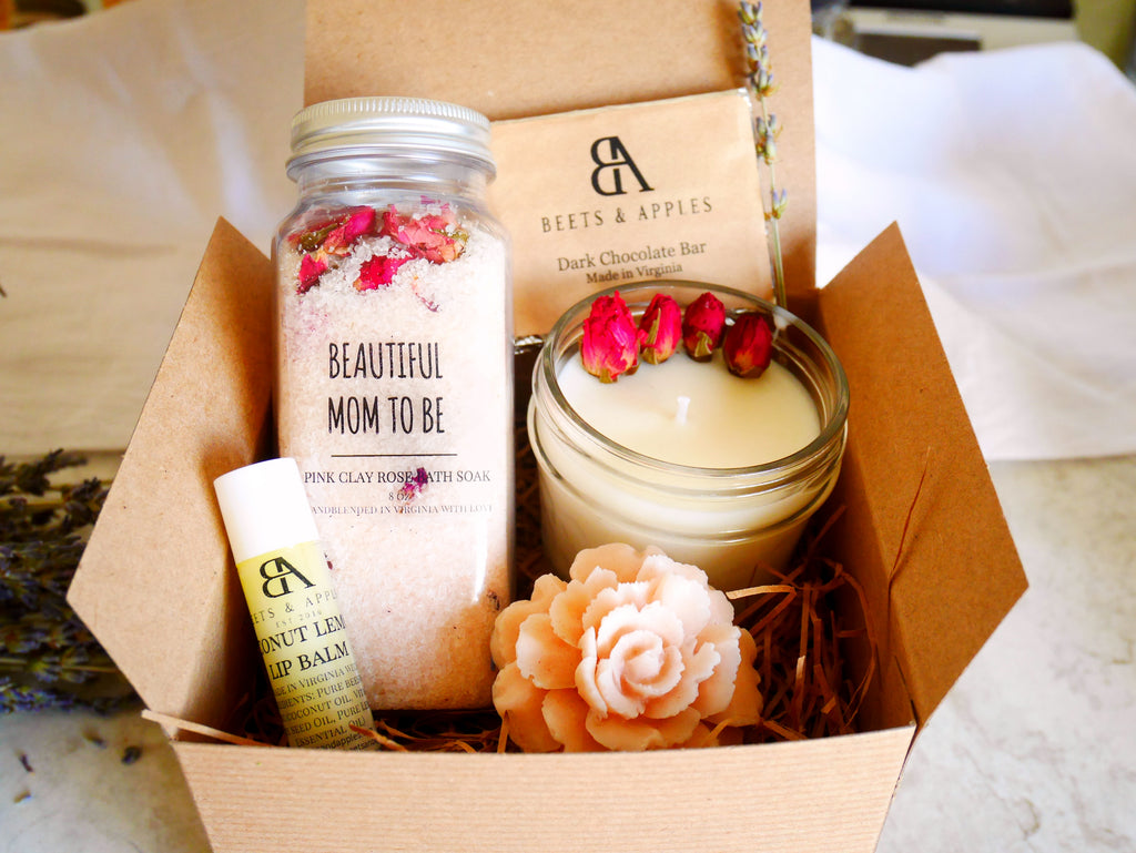 New Mom Home Spa Gift Basket - Relaxation Kit